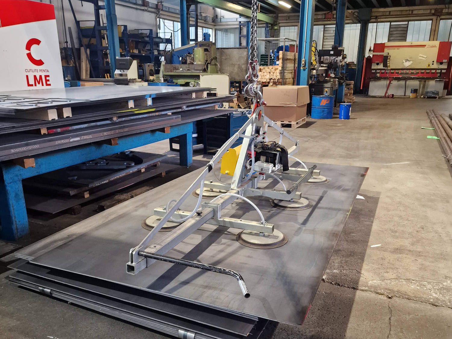 Sollevatore a ventose